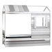 Gavetão opcional para cama CABANA Branco/cinza