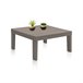 Mesa de centro exterior Wave Castanho