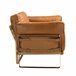 Poltrona de couro Camel Camel