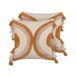 Beliani Almofada decorativa LABLAB Bege