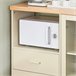 Aparador de cozinha com 2 portas para micro-ondas SoBuy FSB81-MI 120 Bege
