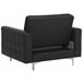 Beliani Sillón ABERDEEN Grafito