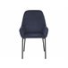 Beliani Silla de comedor LOVERNA Azul