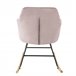 Poltrona de balanço FST68-P SoBuy Rosa