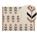 Beliani Kilim NIAVAN 140x200 Bege