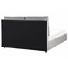 Beliani Cama baú Veludo BATILLY 154x224 Bege