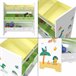 Estante para crianças Boiro 3 níveis aglomerado 62 GR1531651
