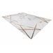 ANDRE 1220 Tapete Mármore rico antiderrapante 80x150 Branco/cinza
