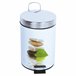 3l Cubo de lixo Branco
