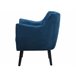 Beliani Poltrona DRAMMEN Azul Marino