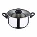 Bateria de cozinha de 5 peça Cinza Claro
