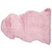 Beliani Shaggy (pelos longos) ULURU 65x100 Rosa