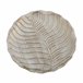 Centro de mesa redondo LEAF 40cm Branco