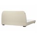 Beliani Cama de água Poliéster ROISEL 181x226 Creme