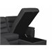 Chaise loungue relax elétrico FAMILY Antracite