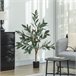 Planta Artificial Seda HOMCOM, casa - decoração Verde