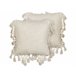 Beliani Almofada decorativa OLEARIA 45x45 Bege