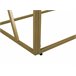 Beliani Consola ORLAND 100 Dourado