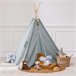 Teepee Infantil Wapi - Poliéster Enrolável e Portátil Teepee Infantil Wapi - Poliéster Enrolável e Portátil Azul