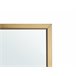 Beliani Espelho de pé TORCY 40x2 Dourado