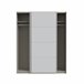 Roupeiro NEVADA portas deslizantes Roupeiro NEVADA portas deslizantes Cinza