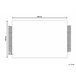 Beliani Pelos curtos ATLANTI 140x200 Branco/ Bege