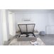 Cama abatível LUA II cinza 140x190cm Cinza