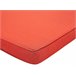 Beliani Almofada de assento para exterior VIVARA 112x54 Vermelho
