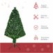 Árvore de Natal PVC e Metal HOMCOM, casa - natal Verde