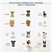 Sofá para Animal de Estimação Madeira, Esponja, PVC, Plástico Cinza