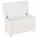 Baú de Armazenamento MDF HOMCOM, casa - móveis de armazenamento 81 Branco