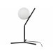 Beliani Candeeiro de mesa WAPITI Branco/ Preto