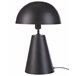 Beliani Candeeiro de mesa PALMIET Preto