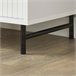 Banco para sapatos com portas de correr FSR116-W SoBuy Branco