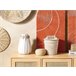 Beliani Jarro decorativo KAMPAR Branco
