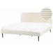 Beliani Cama Bombazine FLAYAT 193x215 Branco