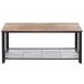 Beliani Mesa de jantar AVIS 60x106 Castanho