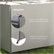 Capa para Móveis de Jardim Tecido Oxford Outsunny Cinza
