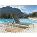 Beliani Cadeira lounge/relax NARDO Branco/ Bege