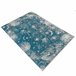 80 x 150 cm de tapete 150x80 Azul