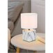 Candeeiro de mesa NORA 1 luz 40W 30,5x18,5cm marca CONFORAMA Branco