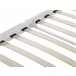 Beliani Cama com estrado Metal MAURS 187x209 Branco