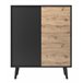 APARADOR WILLOW 104 Preto/ Creme