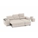 Chaise longue com cama HOXTON Bege