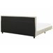 Beliani Cama Poliéster ALBI 190x211 Bege