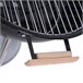Barbecue a Carvão Metal e Porcelana Outsunny Multicor