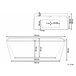 Beliani Banheira HASSEL 80x170 Branco