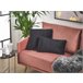 Beliani Almofada decorativa GUDARI 30x50 Preto