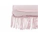 Beliani Almofada decorativa YANIKLAR Rosa Talco