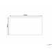 Beliani Pelos curtos ERZIN 80x150 Branco/ Bege